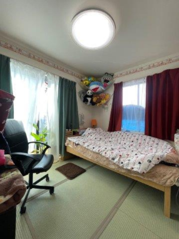 和室付きの住まいで、ほっと一息つける癒しの空間。客間やリラックススペースにぴったり！