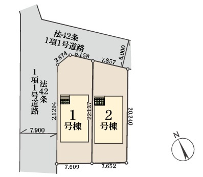 区画図