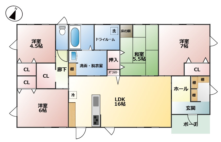 間取り：346000027264