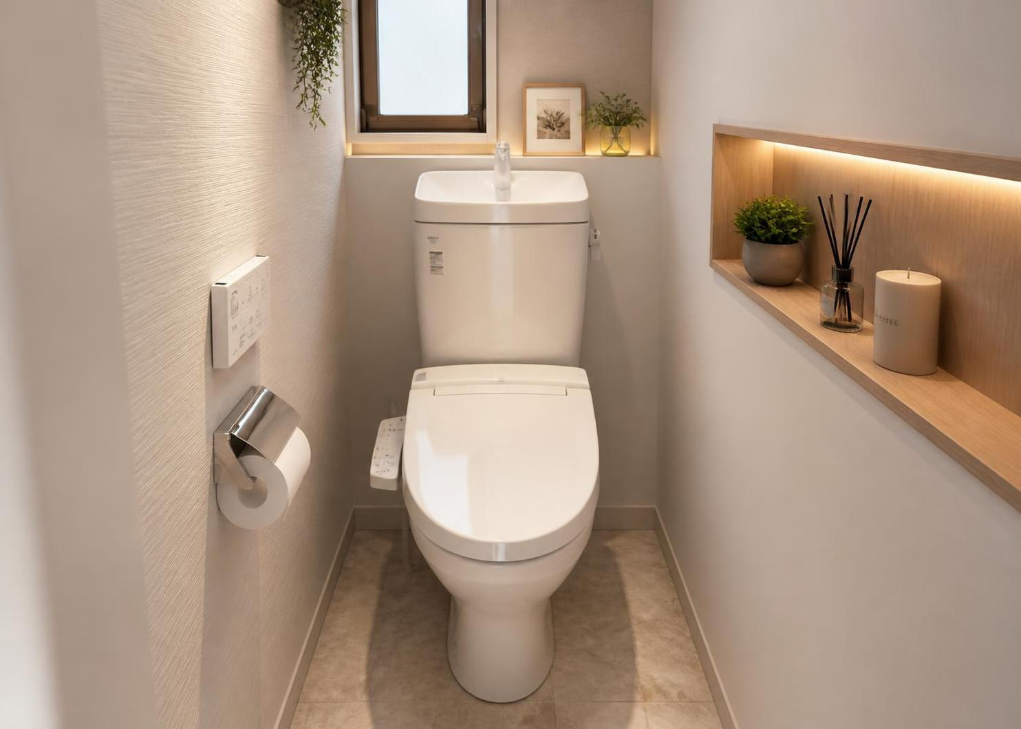 快適な温水洗浄便座を備えた清潔感あふれるトイレです。本物件にはトイレが2ヶ所設置されているため、朝のラッシュ時や来客時にもスムーズに利用可能。忙しい毎日の暮らしをしっかりサポートしてくれる設備です。