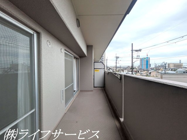 加島駅前アーバンコンフォートのバルコニー