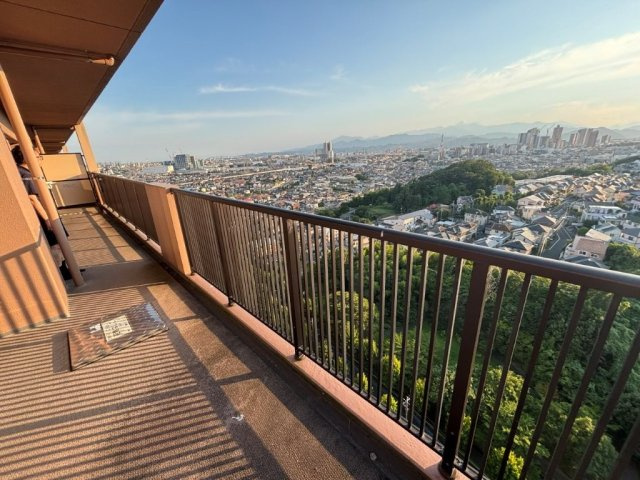 橋本エリアを綺麗に見渡すことが出来る眺望良好なお部屋です。