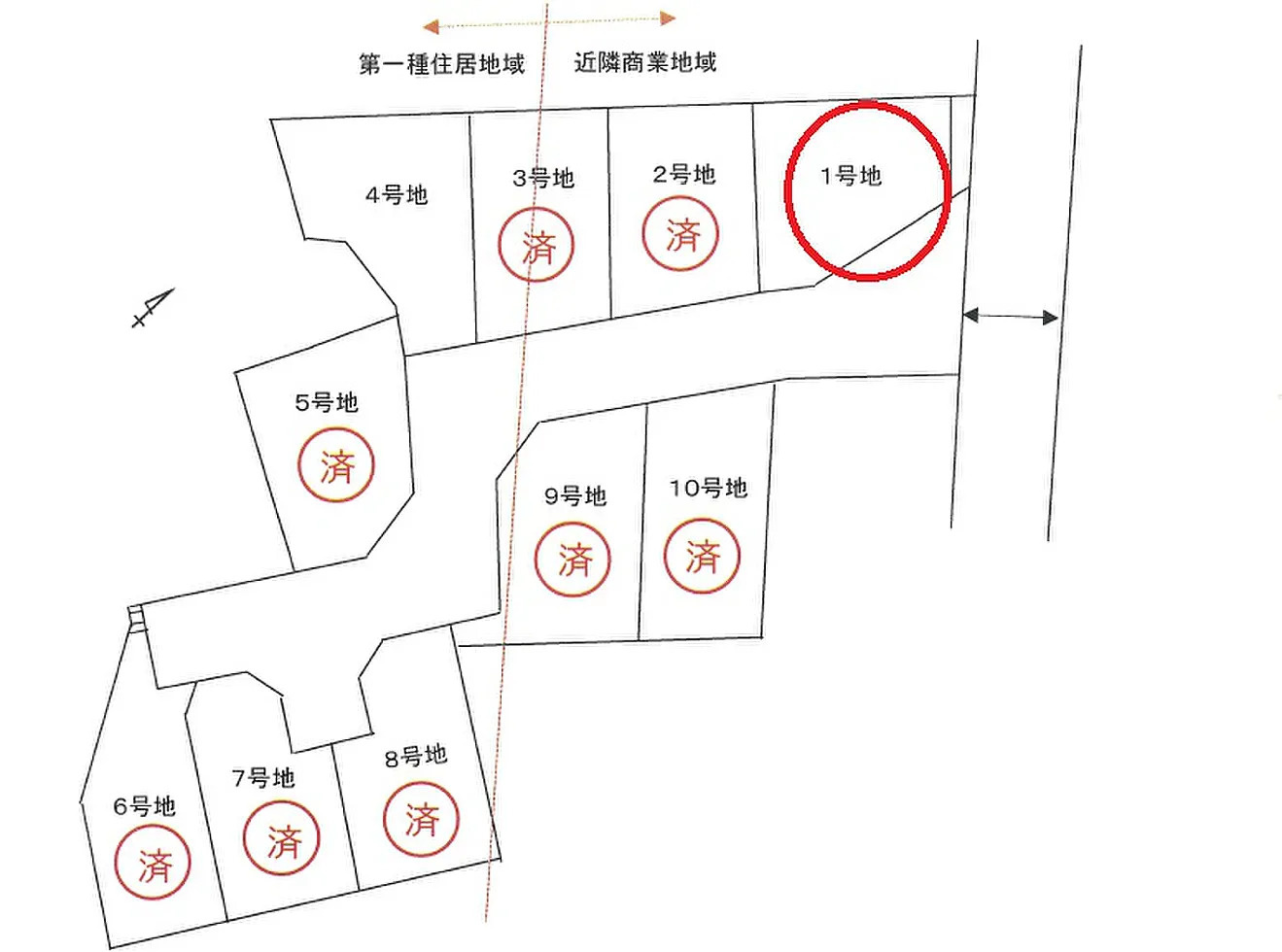 区画図