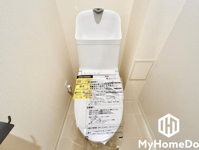 清潔感あふれるゆとりのあるトイレ空間で、毎日を快適に過ごせる住まい