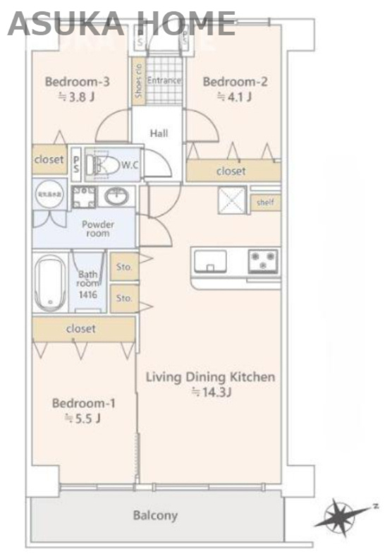 間取り：314002648353