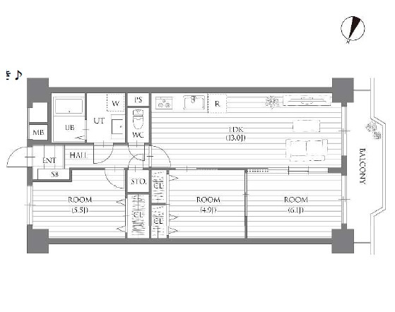 間取り：328000571114