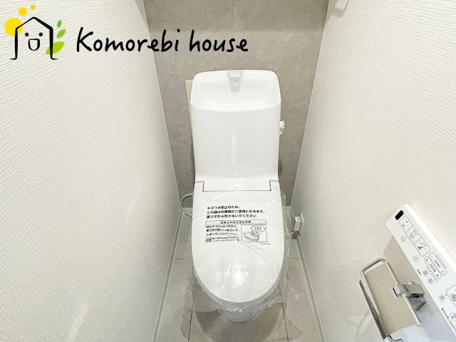 ゆったりとした空間のトイレです