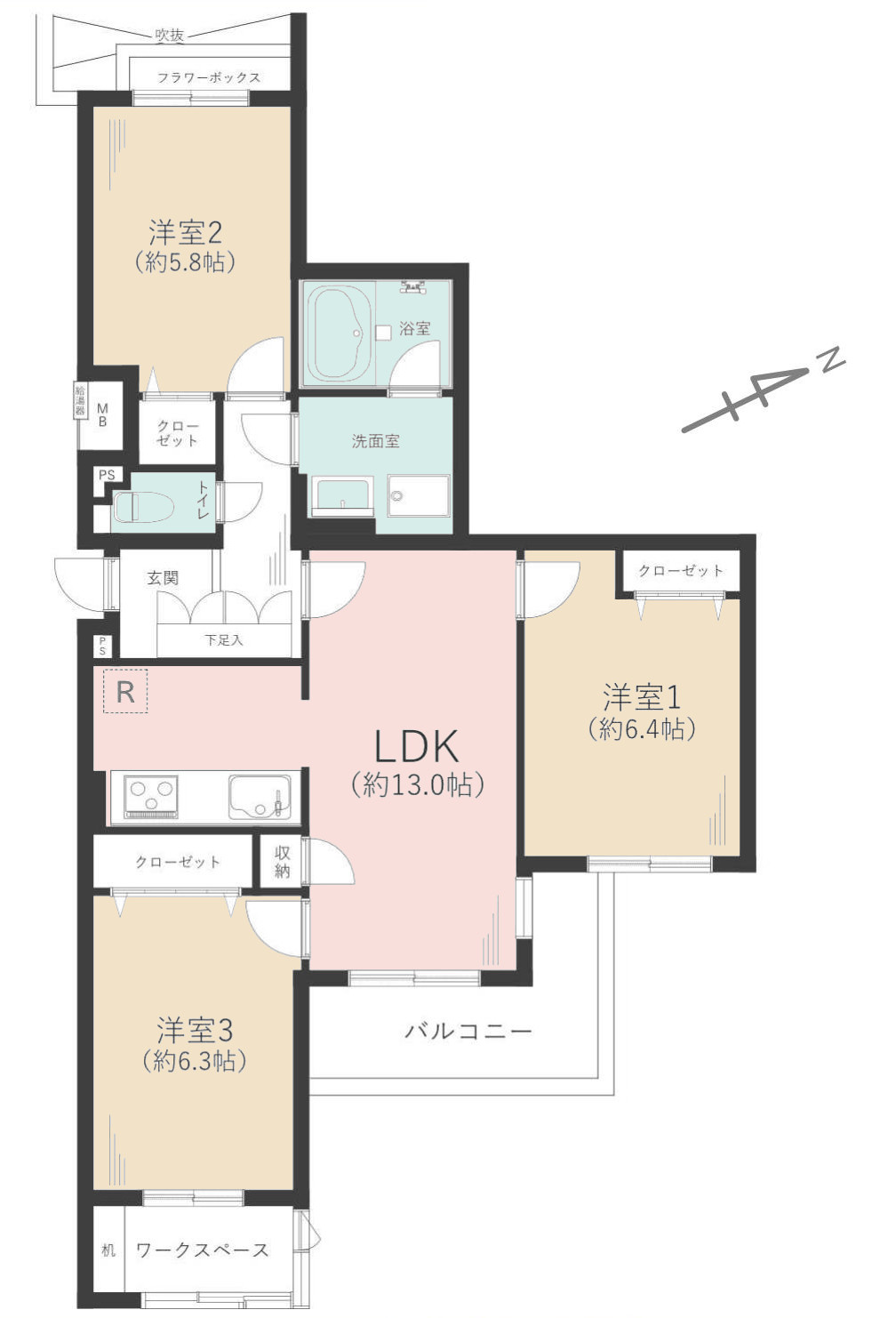 間取り：314002381845