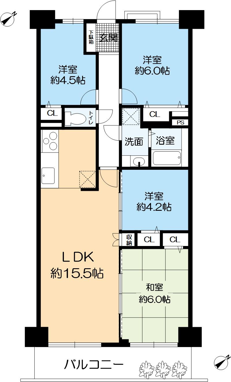 間取り：328000631736
