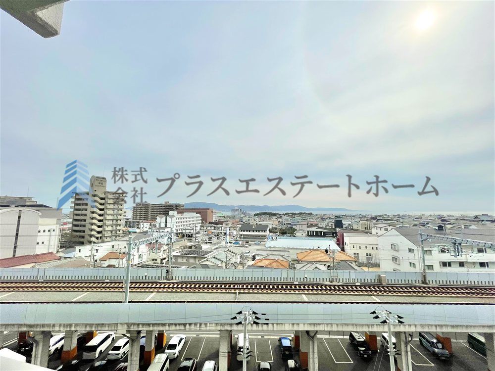 淡路島を望むオーシャンビュー♪海水面に映る朝日や夕日も絶景です♪