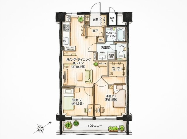 間取り：313004667278