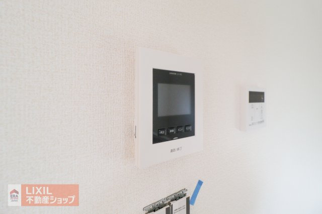 【TVインターホン】現地完成写真。カラーTVインターホン。