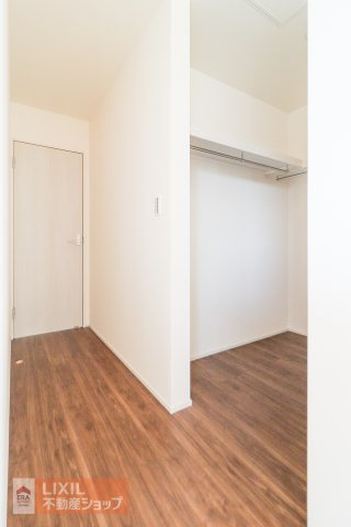 【収納】現地完成写真。しっかり収納がついております！