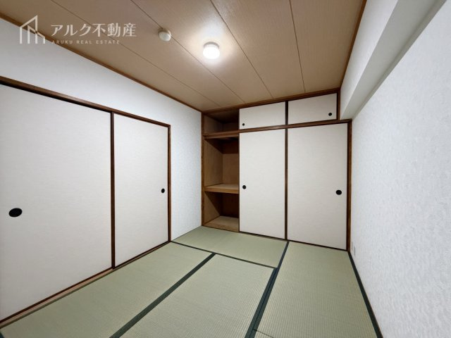 明るい和室です