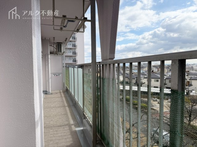 陽当たり良好なバルコニーです