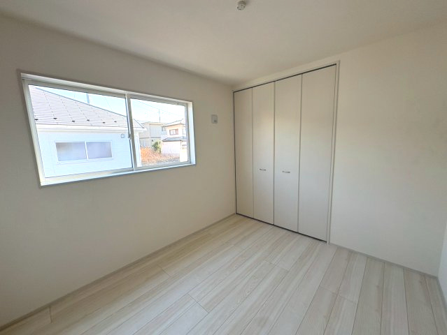 全居室収納付きで、お部屋がすっきり片付きます。