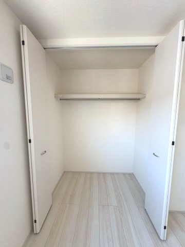 全居室収納付きで、お部屋がすっきり片付きます。