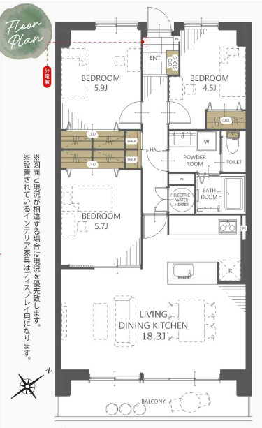 間取り：343000099598