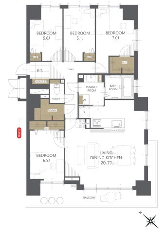 間取り：301000101540