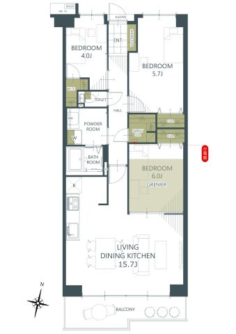 間取り：311002371962