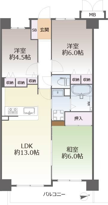 間取り：327002332406
