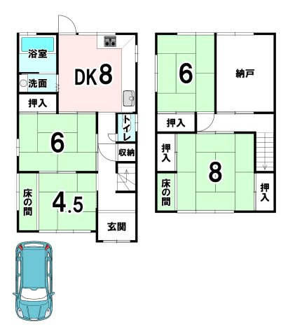 間取り：329000130990