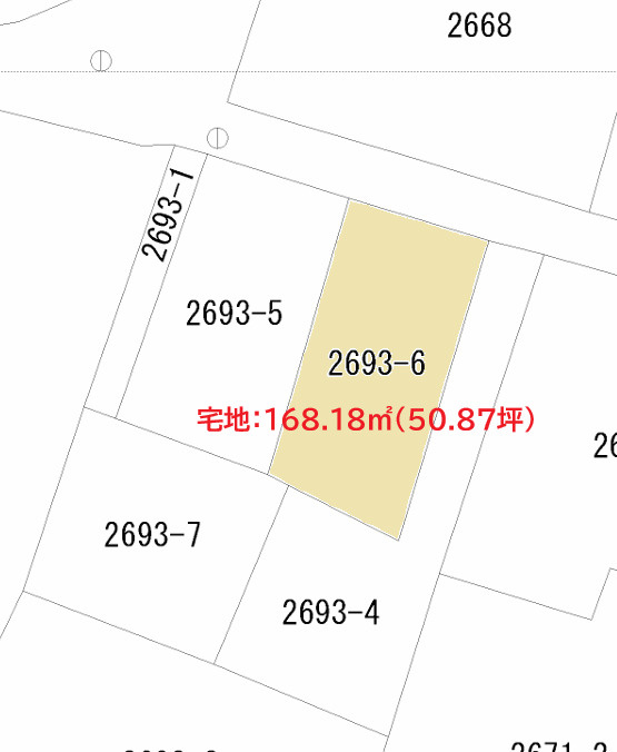 区画図：346000039876