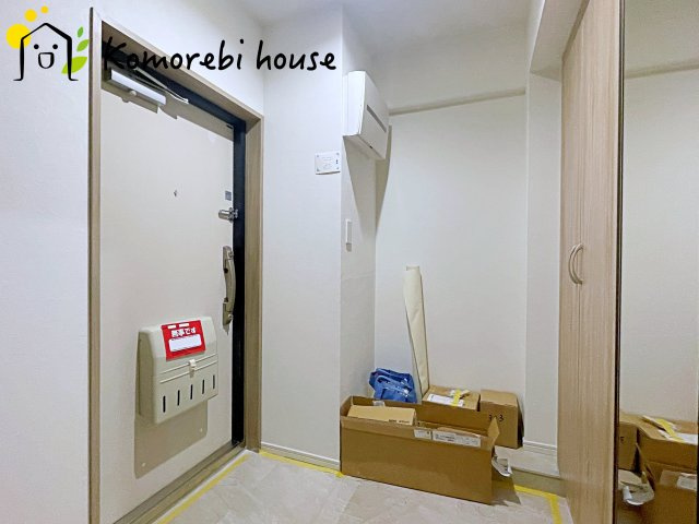 シンプルで使いやすい玄関です