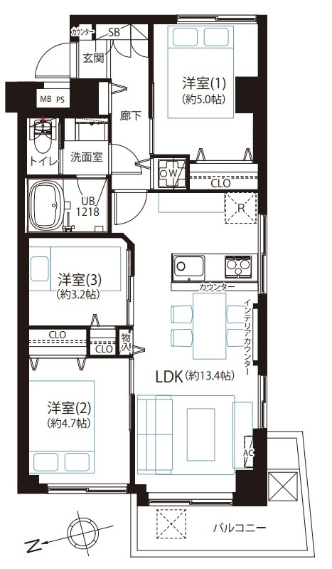 間取り：313004488357