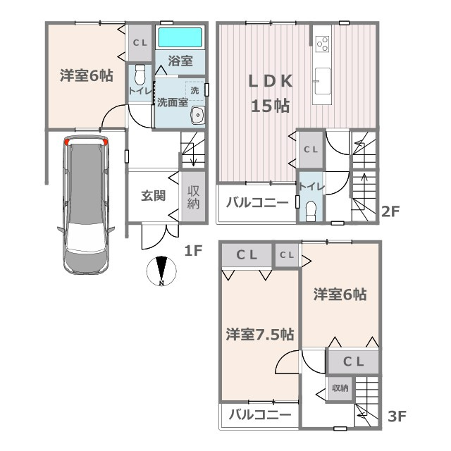 間取り：326000243442