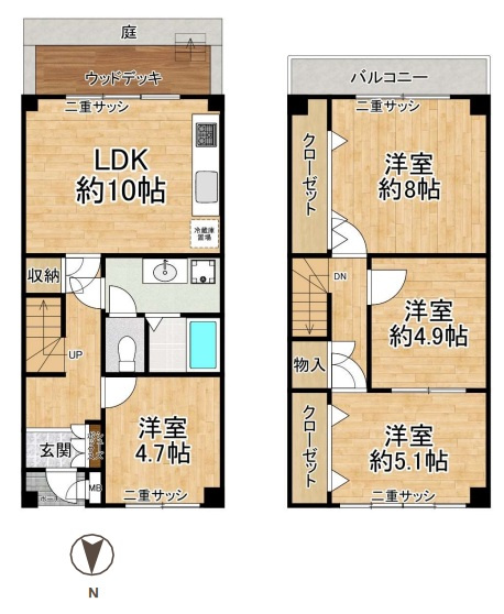 間取り：328000588156