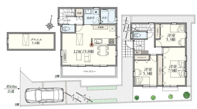 間取り：313004517672