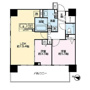 レーベン環状通東 THE RESIDENCEの間取り