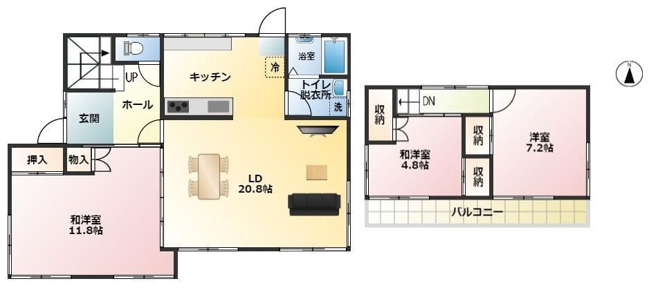 間取り：322000457761