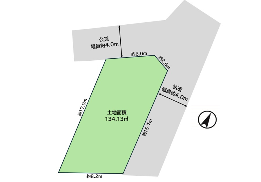 図面と現況が異なる場合は現況を優先とします。