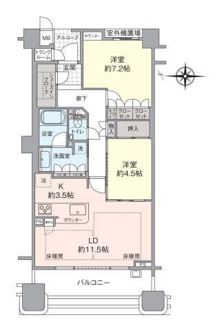 間取り：326000273865
