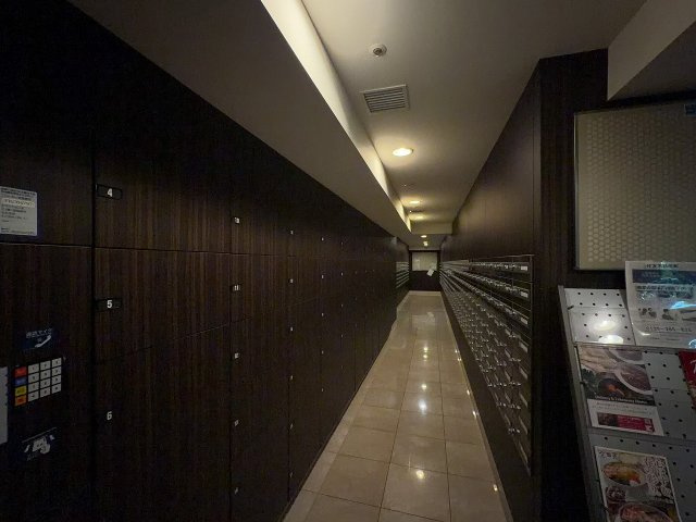 メールコーナー、宅配ボックス