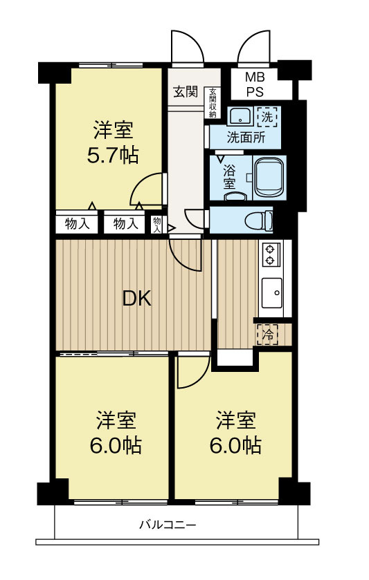 間取り：328000660256