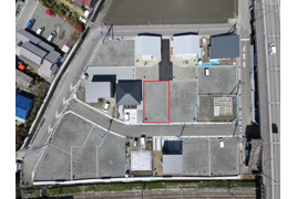 中巨摩郡昭和町河東中島区画⑰　分譲地の外観