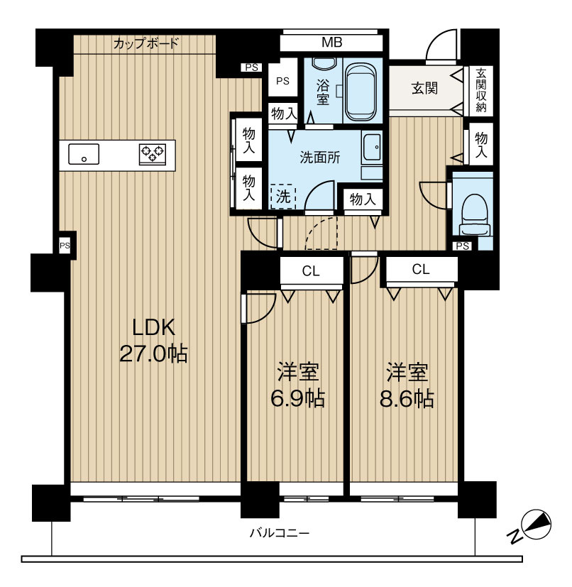 間取り：328000623098