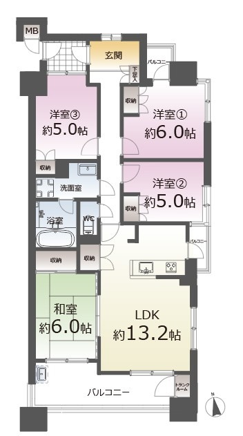 間取り：304000333460