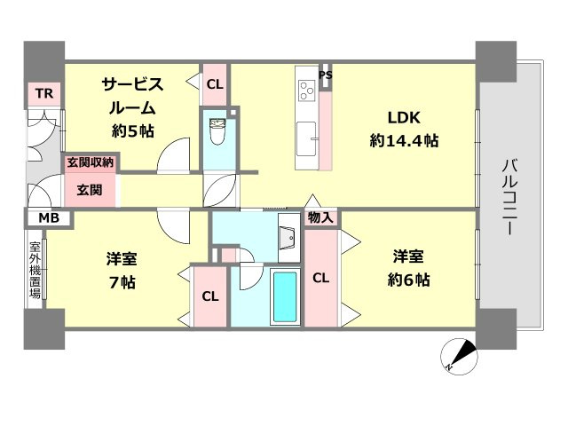 間取り：328000640644