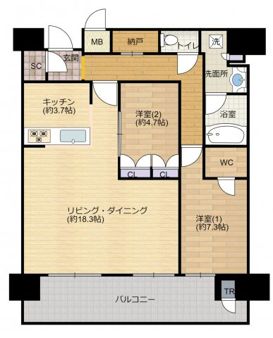 間取り：328000559216