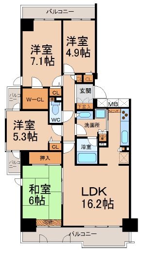 間取り：323000476436