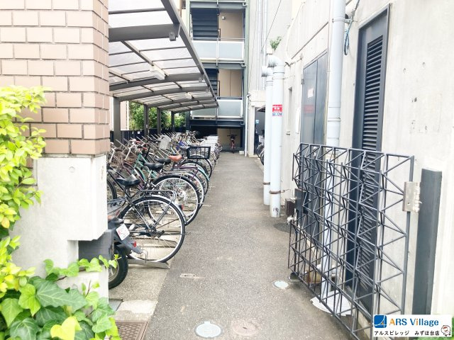 駐輪場の様子です