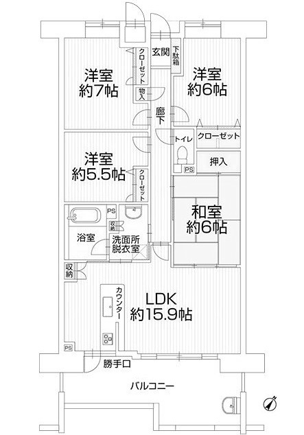 間取り：334000268177