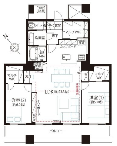 間取り：313004455232