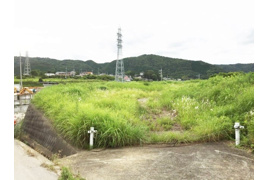 海南市九品寺　土地の外観