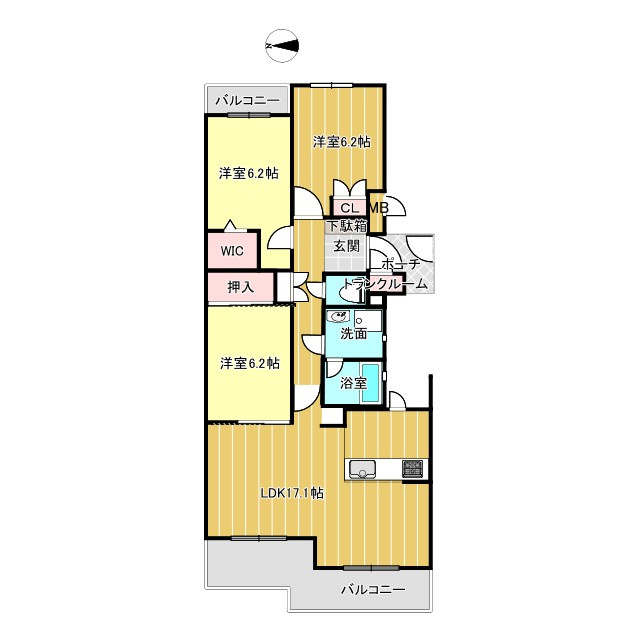 間取り：326000242485