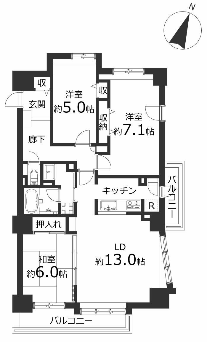 間取り：301000106396